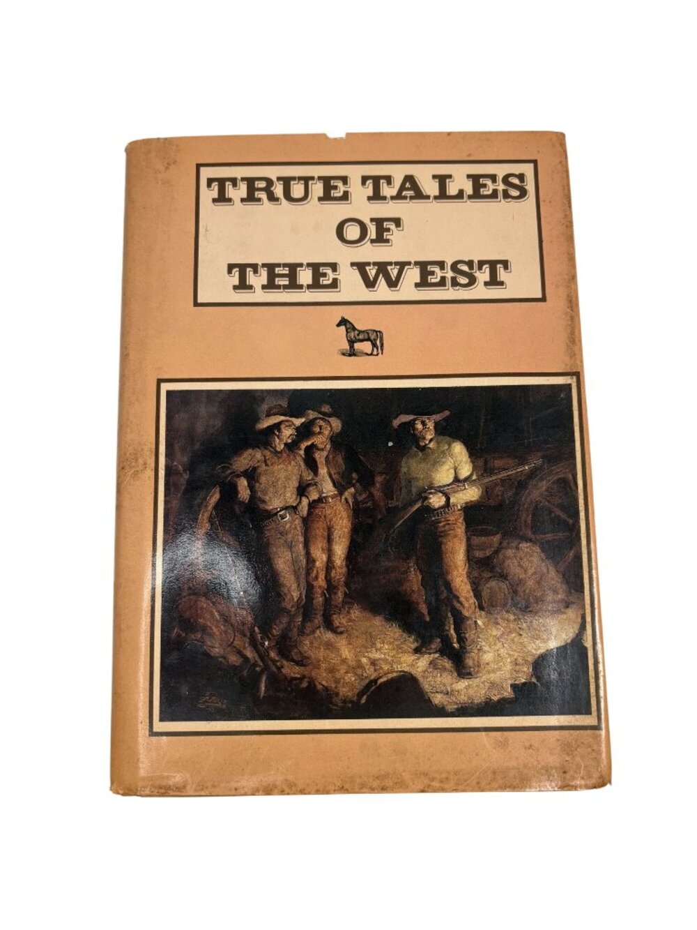 True Tales Of The West Hardcover 1985 Castle Vintage Western Stories & Illustrat